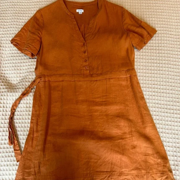 EUC Cuyana Linen Shirtdress